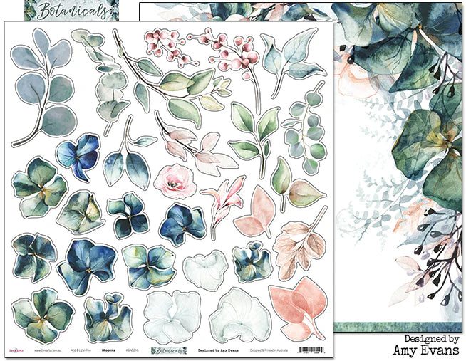 BOTANICALS 12" X 12" COLLECTION PACK - BEE ARTY