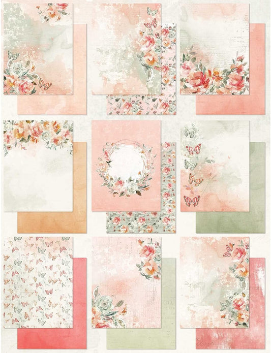 ARTOPTIONS AVESTA 6" X 8" MINI PAPER COLLECTION - 49 AND MARKET