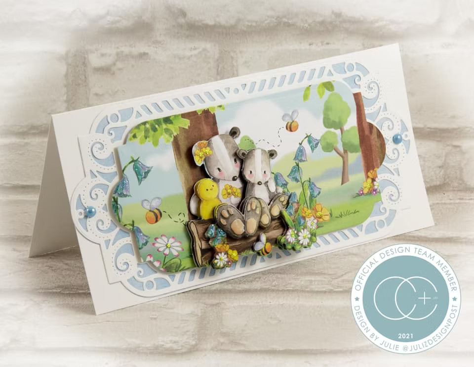 'BLUEBELLS & BUTTERCUPS' MINI CARDMAKING PACK