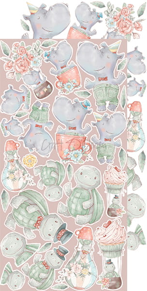 SAFARI FRIENDS EXTRAS SET - BOY - BY CRAFT O'CLOCK