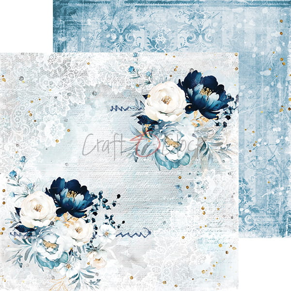 FOREVER BLUE 6" X 6" MINI SET OF PAPERS