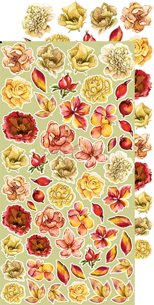 AUTUMN BEAUTY EXTRAS SET - FLOWERS - BY CRAFT O'CLOCK