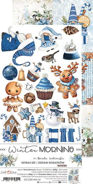 WINTER MORNING - WINTER - EXTRAS SET BY CRAFT O'CLOCK