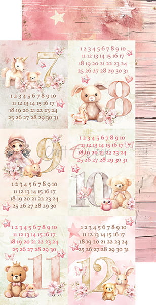 GIRL & CURL - FLOWERS & MY FIRST YEAR - EXTRAS SET BY CRAFT O'CLOCK