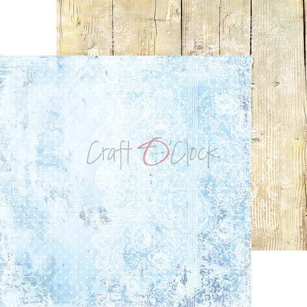 BOY & TOY 8" X 8" MINI SET OF BASIC PAPERS -  CRAFT O'CLOCK