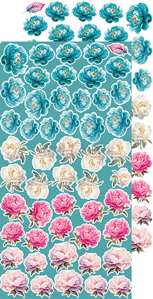 SOULFLOWERS - FLOWERS & MORE - EXTRAS SET BY CRAFT O'CLOCK