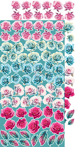 SOULFLOWERS - FLOWERS & MORE - EXTRAS SET BY CRAFT O'CLOCK