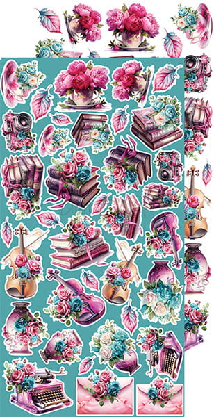 SOULFLOWERS - FLOWERS & MORE - EXTRAS SET BY CRAFT O'CLOCK