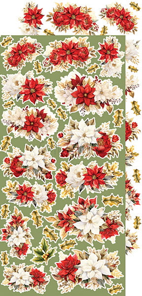CHRISTMAS EVERYWHERE - FLOWERS & MORE - EXTRAS SET BY CRAFT O'CLOCK