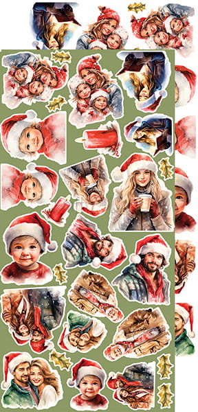 CHRISTMAS EVERYWHERE - FLOWERS & MORE - EXTRAS SET BY CRAFT O'CLOCK