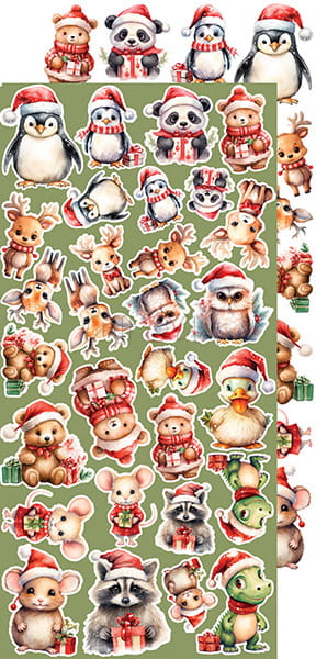 CHRISTMAS EVERYWHERE - FLOWERS & MORE - EXTRAS SET BY CRAFT O'CLOCK