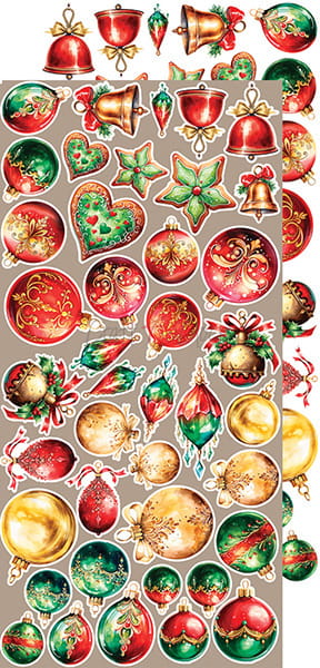 CHRISTMAS EVERYWHERE - CHRISTMAS - EXTRAS SET BY CRAFT O'CLOCK