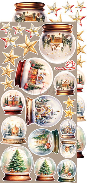 CHRISTMAS EVERYWHERE - CHRISTMAS - EXTRAS SET BY CRAFT O'CLOCK