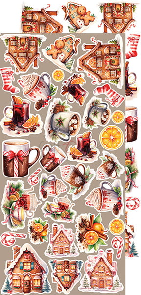 CHRISTMAS EVERYWHERE - CHRISTMAS - EXTRAS SET BY CRAFT O'CLOCK