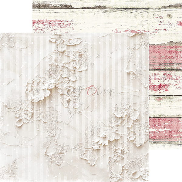 ROSE EMOTIONS 8" X 8" MINI SET OF BASIC PAPERS -  CRAFT O'CLOCK