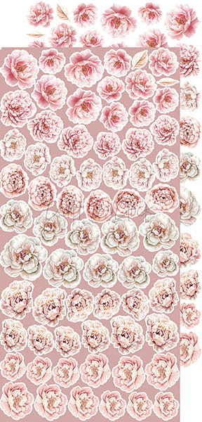 ROSE EMOTIONS EXTRAS SHEET #2 - FLOWERS & MORE - BY CRAFT O'CLOCK