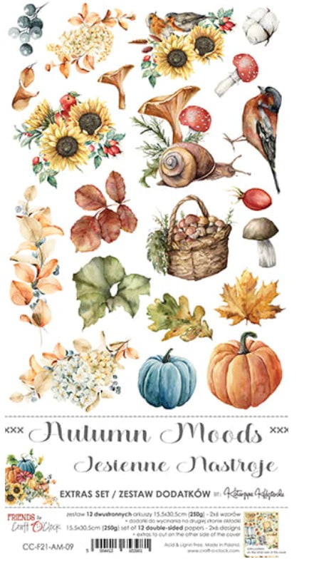 AUTUMN MOODS EXTRAS SET BY CRAFT O'CLOCK