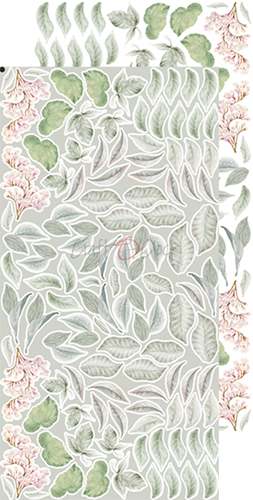 VINTAGE CHIC EXTRAS SET - FLOWERS - BY CRAFT O'CLOCK