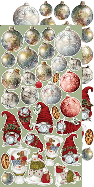 CHRISTMAS TREASURE - CHRISTMAS - EXTRAS SET BY CRAFT O'CLOCK