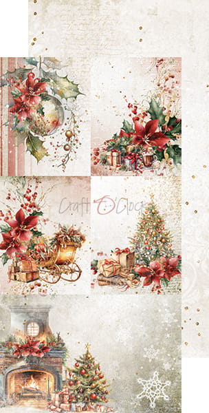 CHRISTMAS TREASURE - CHRISTMAS - EXTRAS SET BY CRAFT O'CLOCK