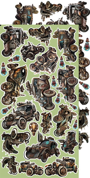 MISTS OF TOOLBOX TOWN EXTRAS SET - TOWN - BY CRAFT O'CLOCK