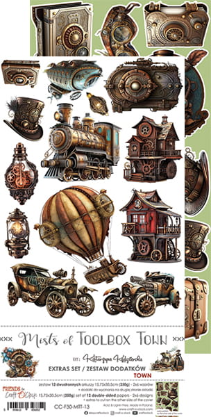 MISTS OF TOOLBOX TOWN EXTRAS SET - TOWN - BY CRAFT O'CLOCK