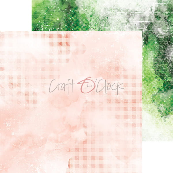 KITCHEN MODE 8" X 8" MINI SET OF BASIC PAPERS -  CRAFT O'CLOCK