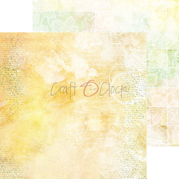 KITCHEN MODE 8" X 8" MINI SET OF BASIC PAPERS -  CRAFT O'CLOCK
