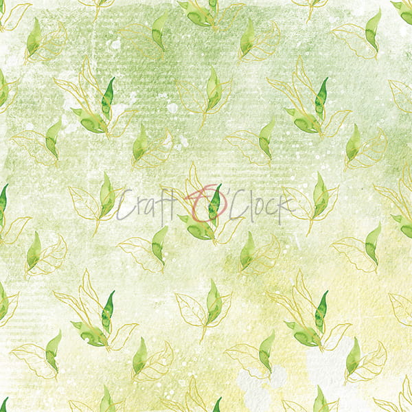 KITCHEN MODE 8" X 8" MINI SET OF BASIC PAPERS -  CRAFT O'CLOCK
