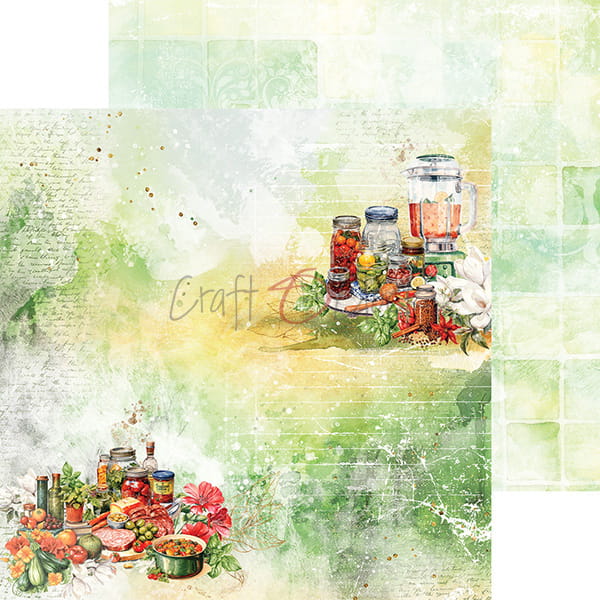 KITCHEN MODE 8" X 8" MINI MIXED PAPER SET BY CRAFT O' CLOCK