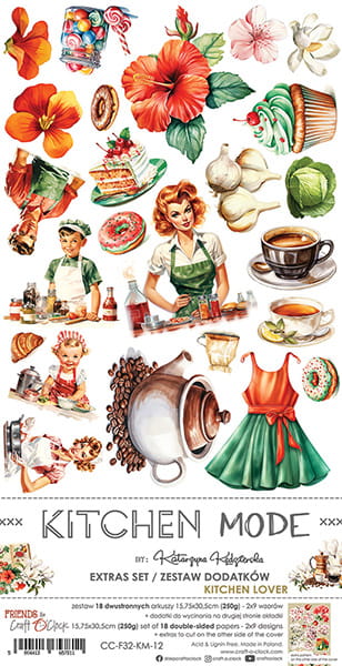 KITCHEN MODE - KITCHEN LOVER - EXTRAS SET BY CRAFT O'CLOCK