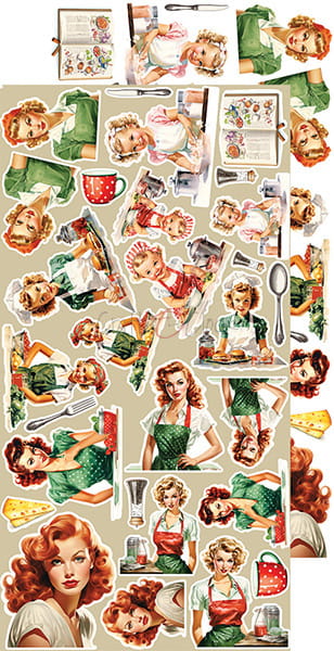 KITCHEN MODE - KITCHEN LOVER - EXTRAS SET BY CRAFT O'CLOCK
