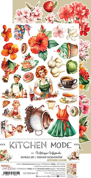 KITCHEN MODE - KITCHEN LOVER - EXTRAS SET BY CRAFT O'CLOCK