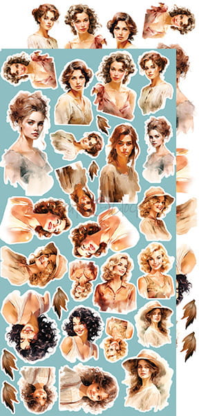 VINTAGE SONATA - FLOWERS & MORE  - EXTRAS SET BY CRAFT O'CLOCK