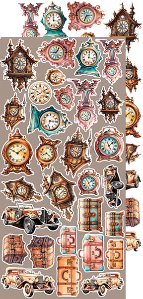 VINTAGE SONATA - VINTAGE  - EXTRAS SET BY CRAFT O'CLOCK