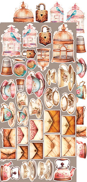 VINTAGE SONATA - VINTAGE  - EXTRAS SET BY CRAFT O'CLOCK