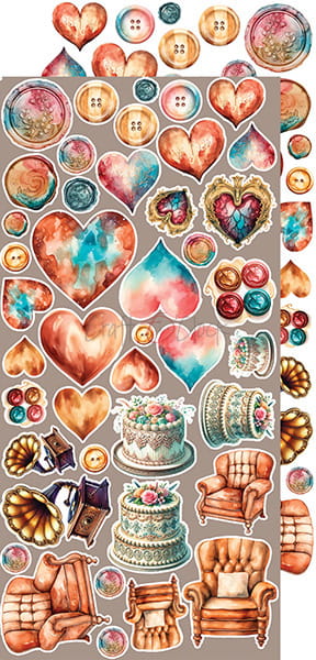 VINTAGE SONATA - VINTAGE  - EXTRAS SET BY CRAFT O'CLOCK