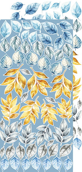 SOMETHING BLUE - FLOWERS & MORE  - EXTRAS SET BY CRAFT O'CLOCK