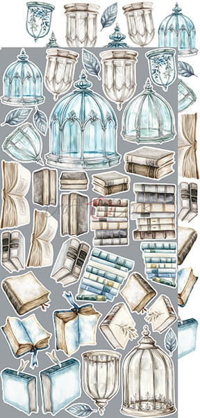 SOMETHING BLUE - SOMETHING  - EXTRAS SET BY CRAFT O'CLOCK