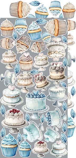 SOMETHING BLUE - SOMETHING  - EXTRAS SET BY CRAFT O'CLOCK
