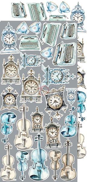 SOMETHING BLUE - SOMETHING  - EXTRAS SET BY CRAFT O'CLOCK