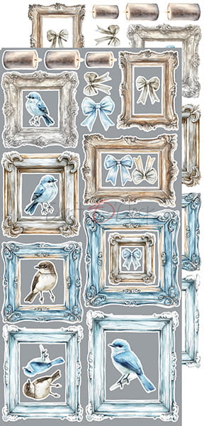 SOMETHING BLUE - SOMETHING  - EXTRAS SET BY CRAFT O'CLOCK