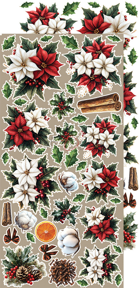 OH, CHRISTMAS NIGHT! - FLOWERS & MORE - EXTRAS SET BY CRAFT O'CLOCK