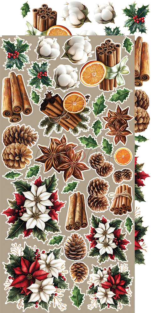 OH, CHRISTMAS NIGHT! - FLOWERS & MORE - EXTRAS SET BY CRAFT O'CLOCK