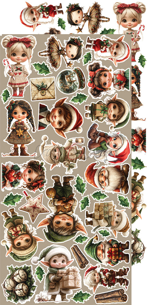 OH, CHRISTMAS NIGHT! - FLOWERS & MORE - EXTRAS SET BY CRAFT O'CLOCK
