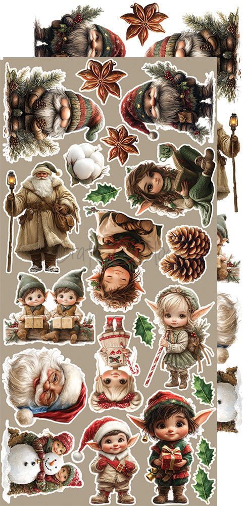 OH, CHRISTMAS NIGHT! - FLOWERS & MORE - EXTRAS SET BY CRAFT O'CLOCK