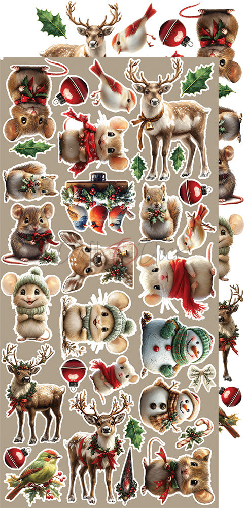OH, CHRISTMAS NIGHT! - FLOWERS & MORE - EXTRAS SET BY CRAFT O'CLOCK