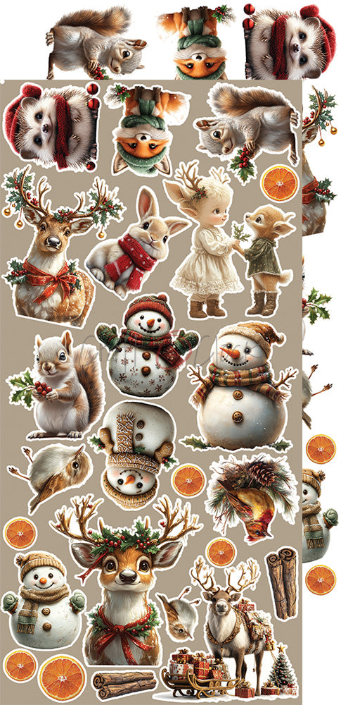 OH, CHRISTMAS NIGHT! - FLOWERS & MORE - EXTRAS SET BY CRAFT O'CLOCK