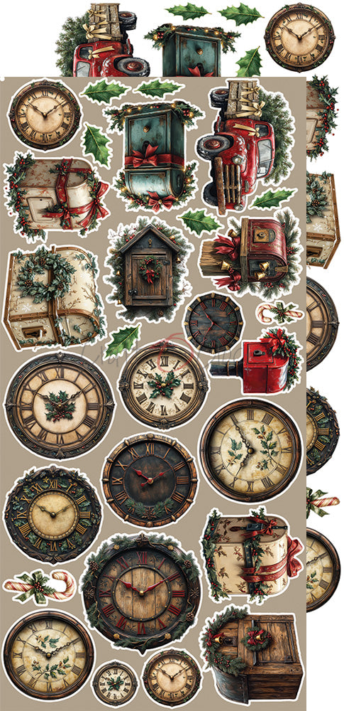 OH, CHRISTMAS NIGHT! - FLOWERS & MORE - EXTRAS SET BY CRAFT O'CLOCK