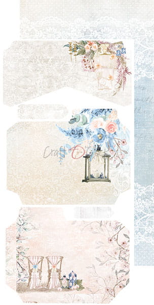 WEDDING DREAM ALBUM/JOURNAL EXTRAS SET - BY CRAFT O'CLOCK